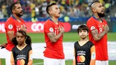 FOTO: Sanchez Antar Chile ke Semifinal Copa America 2019 Timnas Chile melenggang ke babak semifinal setelah menang adu penalti 5-4 atas timnas Kolombia pada babak delapan besar Copa America 2019.