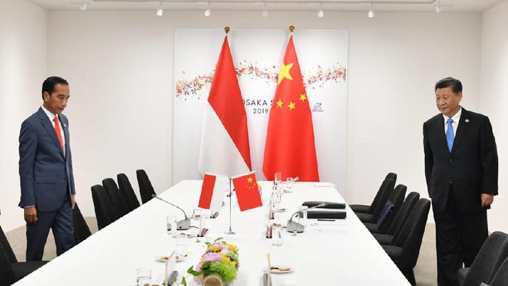 Pertemuan Jokowi dan Xi Jinping di G20 (Biro Pers Kesekretariat Presiden/Laily Rachev)