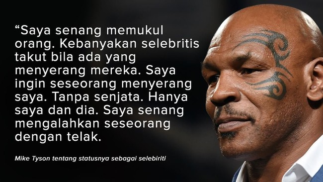 FOTO: Sensasi Cakap Tyson si Leher Beton