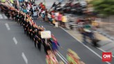 FOTO: Wajah Baru Jakarta dalam Kemeriahan Jakarnaval Parade Jakarnaval menjadi penutup ulang tahun DKI Jakarta ke-492. Karnaval ini dimeriahkan 5.000 peserta yang menampilkan parade budaya dan kendaraan hias.