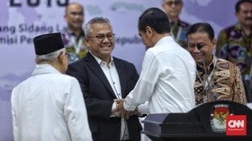 Jokowi-Ma'ruf Resmi Jadi Presiden dan Wapres Terpilih