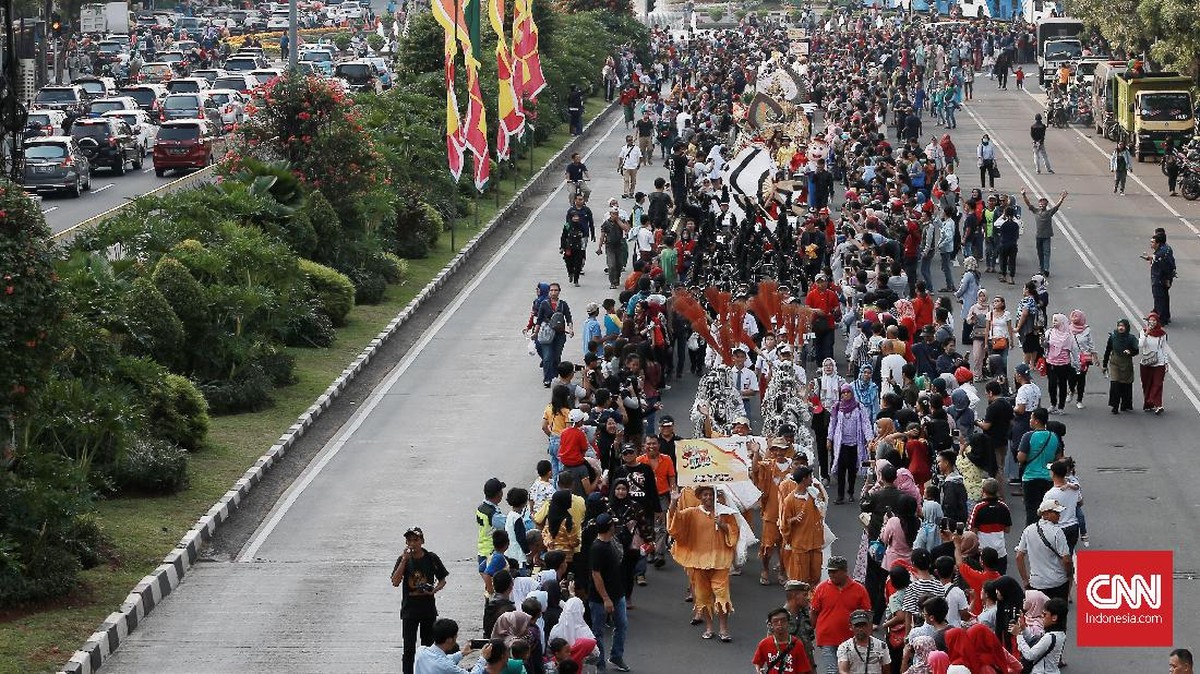FOTO: Wajah Baru Jakarta dalam Kemeriahan Jakarnaval