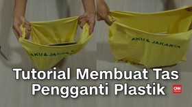 VIDEO: Tutorial Membuat Tas Pengganti Plastik dari Kaos Bekas