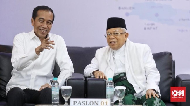 Ma'ruf Amin mengingatkan warga agar kembali menjalin silaturahmi pasca Pilpres 2019 dan jangan ada lagi blokir-memblokir di media sosial.