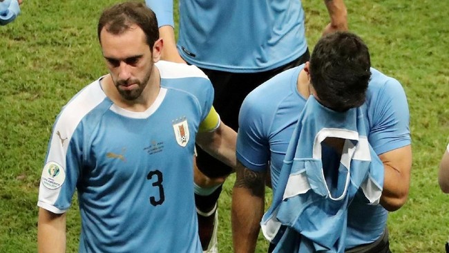 FOTO: Timnas Uruguay Sial di Perempat Final Copa America