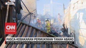 VIDEO: Pasca-Kebakaran Pemukiman Tanah Abang