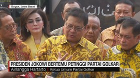 VIDEO: Presiden Jokowi Bertemu Petinggi Partai Golkar