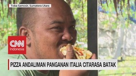VIDEO: Pizza Andaliman Panganan Italia Citarasa Batak