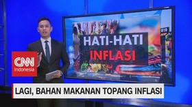 VIDEO: Lagi, Bahan Makanan Topang Inflasi