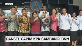 VIDEO: Panitia Seleksi Calon Pimpinan KPK Sambangi BNN