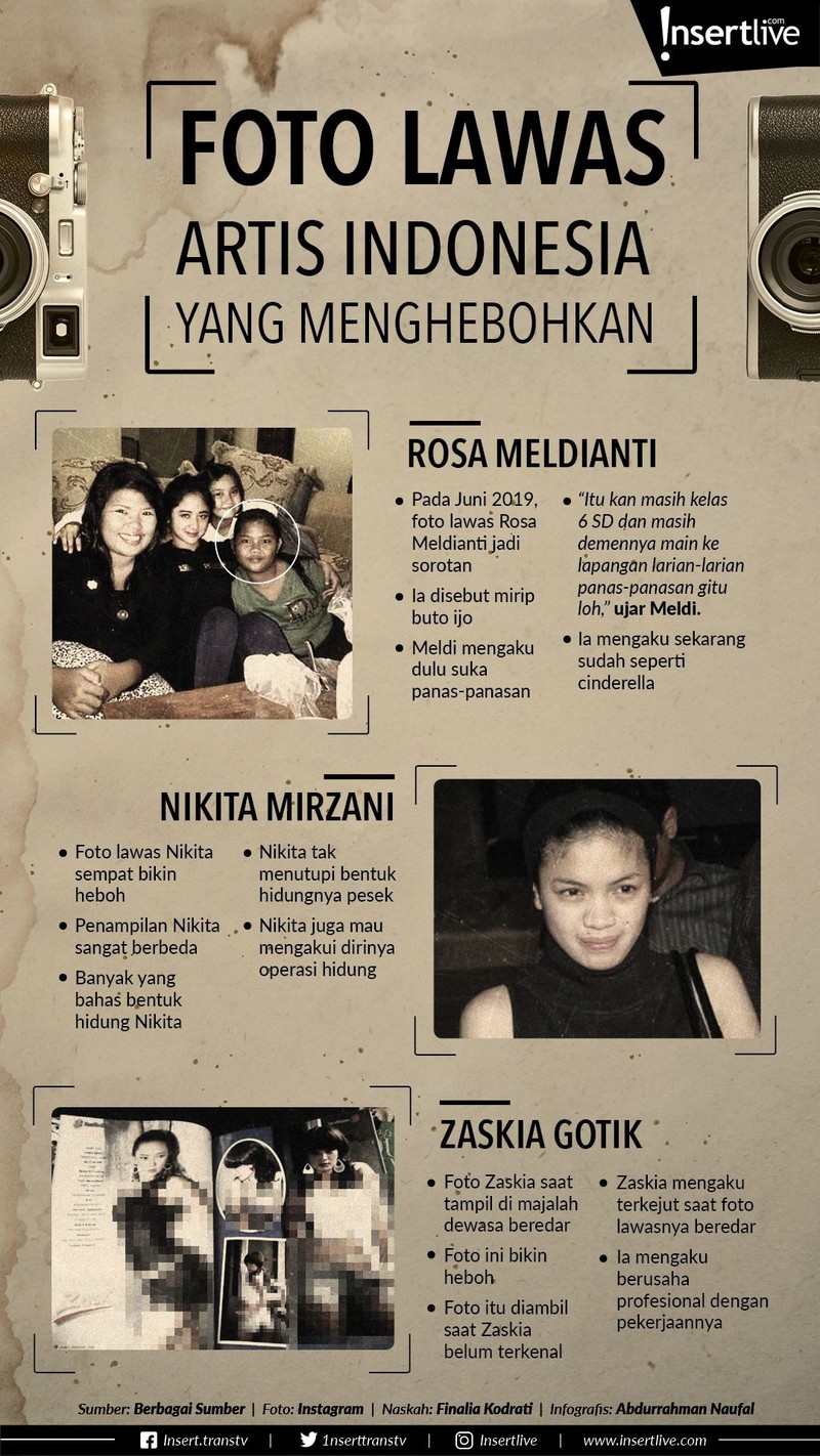 Foto masa lalu artis memang selalu menarik perhatian&period; Bahkan&comma; terkadang mengejutkan netizen karena berbeda drastis dengan yang terlihat sekarang&period;