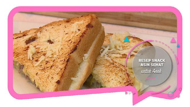 Resep Snack  Asin  Sehat untuk  Anak 