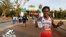 800 Pelari Antusias Ikuti Antam Nickel Half Marathon