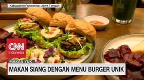 VIDEO: Makan Siang Dengan Menu Burger Unik