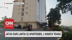 VIDEO: Jatuh Dari Lantai 32 Apartemen. 1 Wanita Tewas