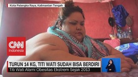 VIDEO: Turun 14 Kg, Titi Wati Sudah Bisa Berdiri
