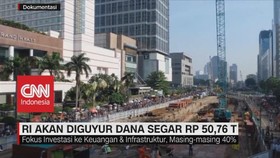VIDEO: RI Akan Diguyur Dana Segar Rp 50,76 T