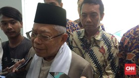 Ma'ruf Amin Sebut Porsi 55:45 Rekonsiliasi Sepihak Amien Rais