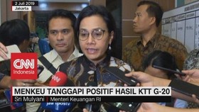 VIDEO: Menkeu Tanggapi Positif Hasil KTT G-20