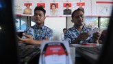 FOTO: Penerapan e-Voting di Pilkades di Boyolali Sebanyak 69 dari 229 desa di Boyolali menggunakan mekanisme e-voting dalam pelaksanaan Pilkades serentak di kabupaten tersebut tahun ini.