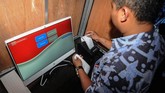 FOTO: Penerapan e-Voting di Pilkades di Boyolali Sebanyak 69 dari 229 desa di Boyolali menggunakan mekanisme e-voting dalam pelaksanaan Pilkades serentak di kabupaten tersebut tahun ini.