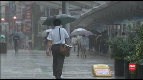 VIDEO: Waspada Longsor, PM Jepang Minta Warga Mengungsi