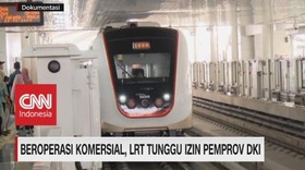 VIDEO: Beroperasi Komersial, LRT Tunggu Izin Pemprov DKI