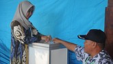 FOTO: Penerapan e-Voting di Pilkades di Boyolali Sebanyak 69 dari 229 desa di Boyolali menggunakan mekanisme e-voting dalam pelaksanaan Pilkades serentak di kabupaten tersebut tahun ini.