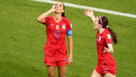 FOTO: Amerika Serikat Bungkam Inggris di Piala Dunia Wanita