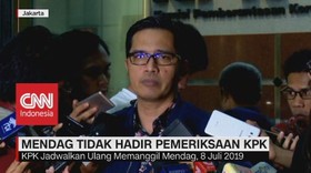 VIDEO: Mendag Tidak Hadir Pemeriksaan KPK