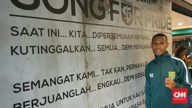 Kapten Persebaya Surabaya Ruben Sanadi sempat galau setelah ditinggal sejumlah pemain Papua memasuki kompetisi Liga 1 2019.