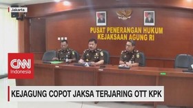 VIDEO: Kejaksaan Agung Copot Jaksa Terjaring OTT KPK