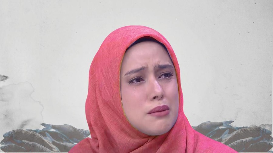 Fairuz menangis mendengar kata ikan asin.