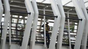 Polisi Selidiki Vandalisme di JPO Gelora Bung Karno