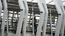 Polisi Selidiki Vandalisme di JPO Gelora Bung Karno
