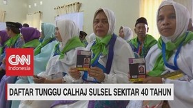 VIDEO: Wow! Daftar Tunggu Calhaj Sulsel Sekitar 40 Tahun