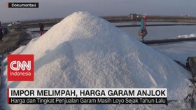 VIDEO: Impor Melimpah, Harga Garam Anjlok