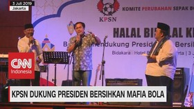VIDEO: KPSN Dukung Presiden Bersihkan Mafia Bola
