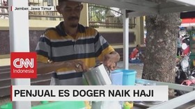 VIDEO: Menginspirasi! Penjual Es Doger Naik Haji