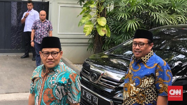 Ma'ruf Amin mendukung lobi Ketua Umum PKB Muhaimin Iskandar yang berambisi mengincar jabatan Ketua MPR periode 2019-2024.