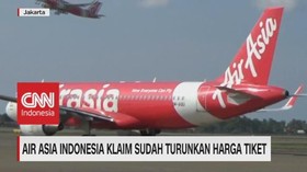 VIDEO: Air Asia Indonesia Klaim Sudah Turunkan Harga Tiket
