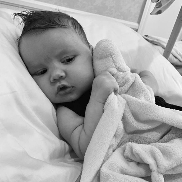 Jessica Simpson sering mengabadikan ekspresi lucu dari Birdie. Seperti di foto ini, Bun. (Foto: Instagram @jessicasimpson)