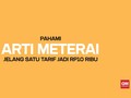Pahami Fungsi Bea Meterai Jelang Satu Tarif jadi Rp10 Ribu