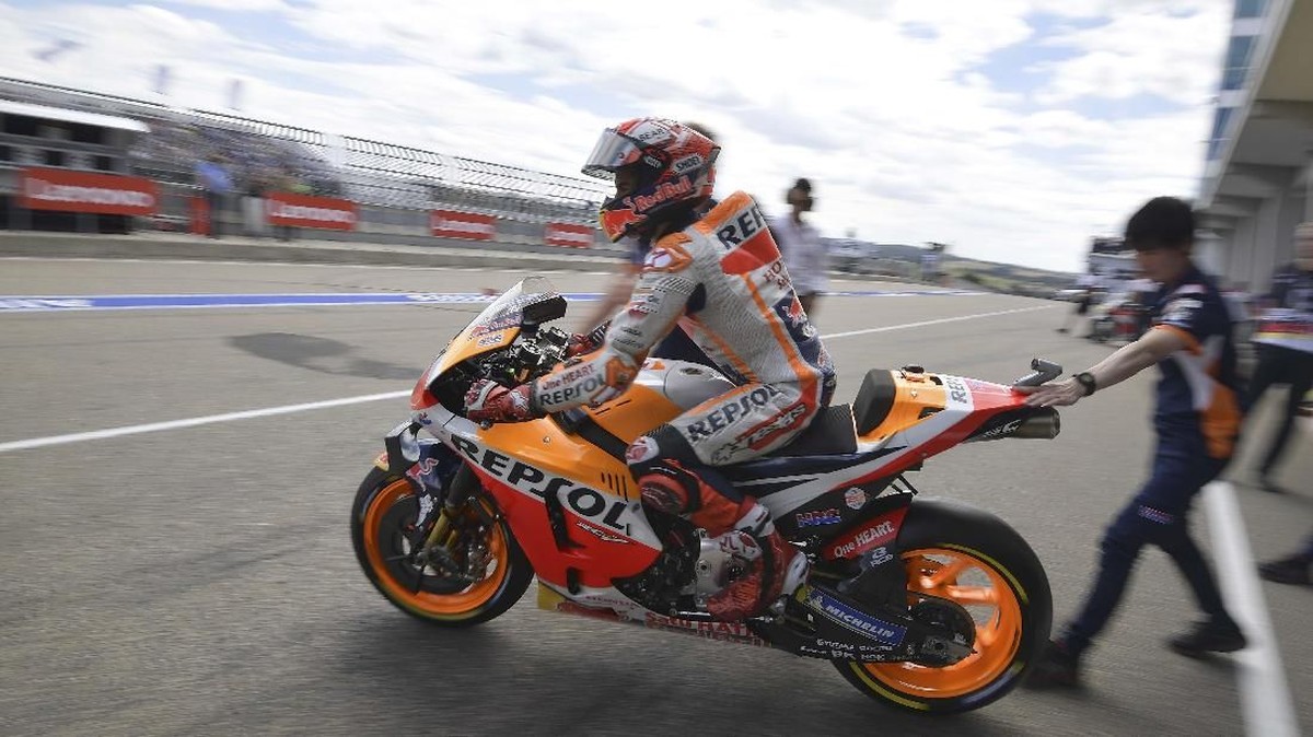 FOTO: Menanti Duel Marquez vs Quartararo di MotoGP Jerman