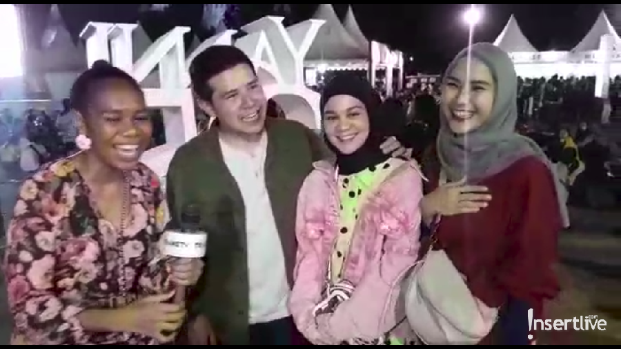 Cerita Haikal Kamil dan Zaskia Adya Mecca saat hadir di acara Prambanan Jazz Festival 2019.