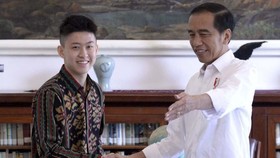 Rich Brian Bahas Album Baru saat Bertemu Jokowi di Istana