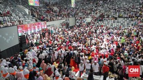 Relawan Gelar Doa Bersama, Anak Yatim Kecewa Jokowi Tak Hadir