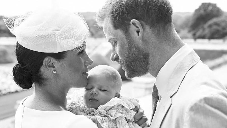Pangeran Harry dan Meghan Markle serta Archie