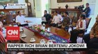 VIDEO: Penyanyi Rap Rich Brian Bertemu Jokowi