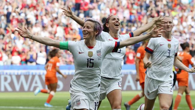 Amerika Serikat Juara Piala Dunia Wanita 2019